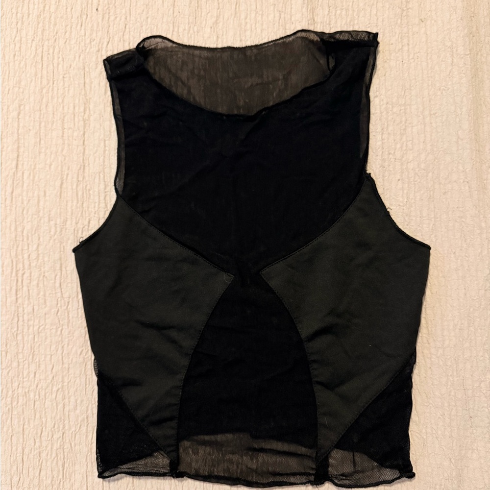 SHEIN Mesh Tank Top